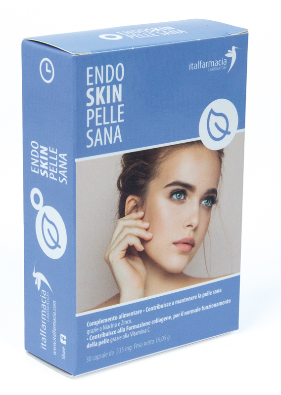 ENDO SKIN PELLE SANA 30 CAPSULE - Pharmaleader