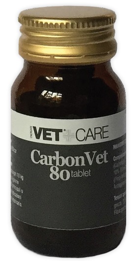 VETCARE CARBONVET 80 COMPRESSE 500 MG - Pharmaleader