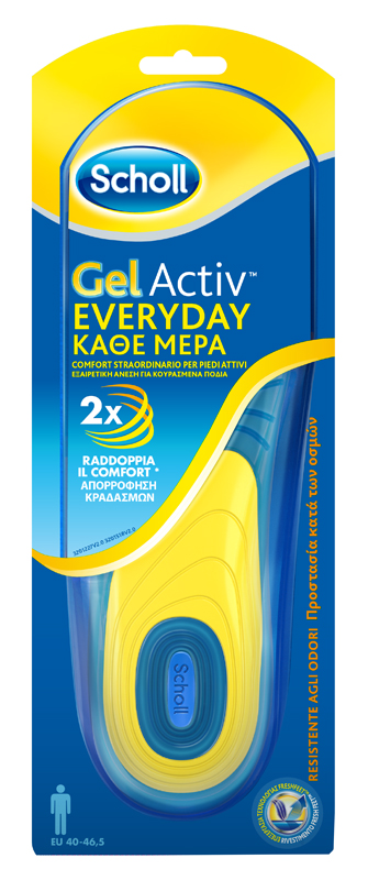 SCHOLL GEL ACTIV EVERYDAY UOMO - Pharmaleader