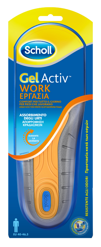 SCHOLL GEL ACTIV WORK UOMO - Pharmaleader