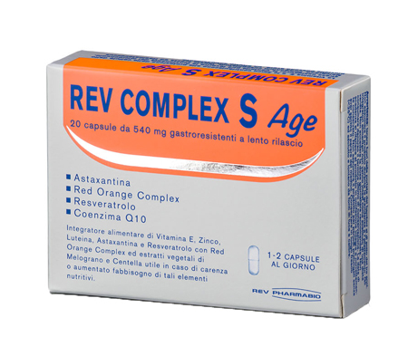 REV COMPLEX S AGE 20 CAPSULE - Pharmaleader