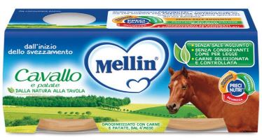 MELLIN OMOGENEIZZATO CAVALLO E PATATE 2 X 80 G - Pharmaleader