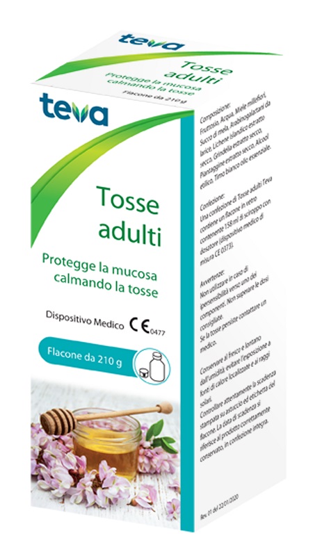 TOSSE ADULTI TEVA SCIROPPO 210 G - Pharmaleader