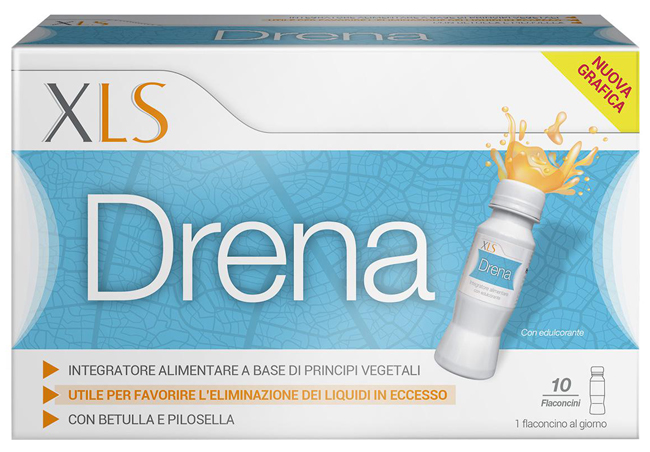 XLS DRENA 10 FLACONCINI X 10 ML - Pharmaleader