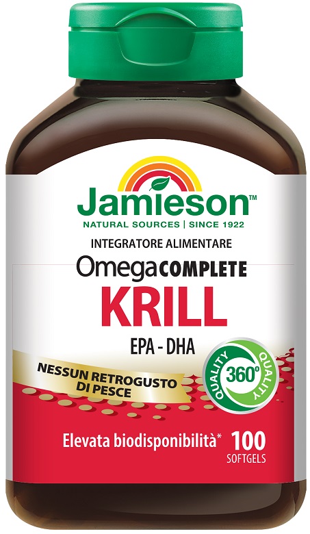 JAMIESON OMEGA COMPLETE PURE KRILL OIL 100 PERLE - Pharmaleader