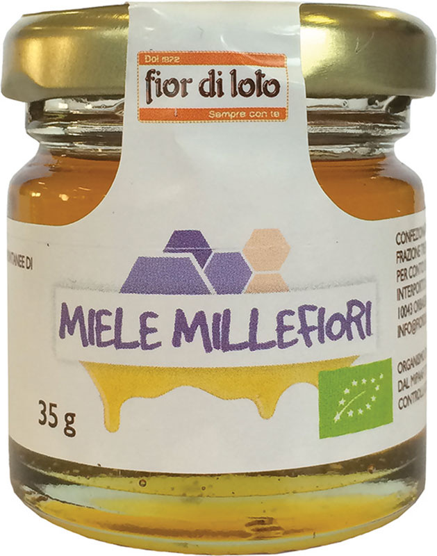 FIOR DI LOTO MINI MIELE DI MILLEFIORI BIO 35 G - Pharmaleader