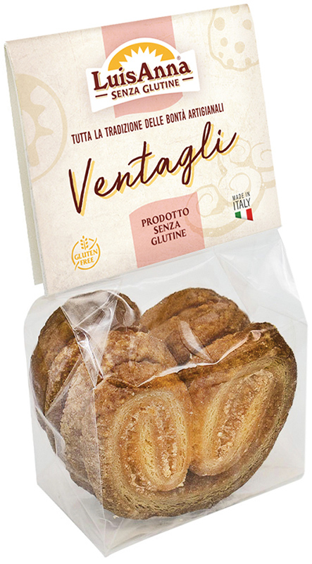 BISCOTTI SFOGLIA VENTAGLI 130 G - Pharmaleader