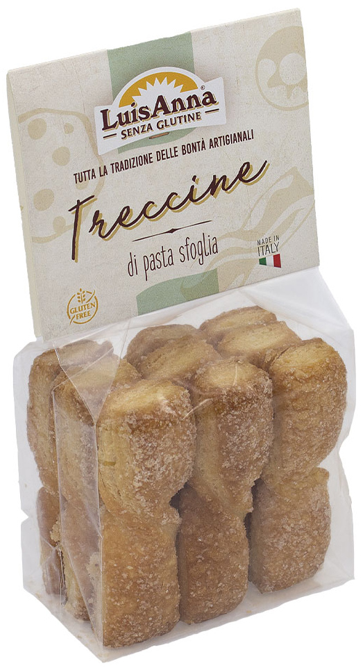 BISCOTTI SFOGLIA TRECCINE 130 G - Pharmaleader