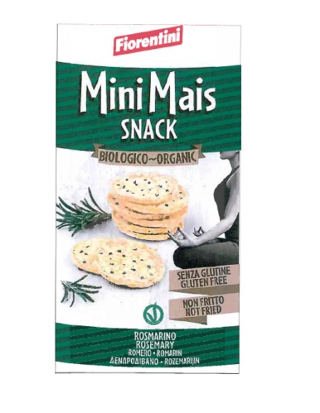 BIO MINI GALLETTE DI MAIS AL ROSMARINO 50 G - Pharmaleader