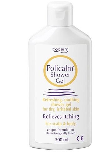 GEL ANTIPRURITO E LENITIVO POLICALM SHOWER 300 ML CE - Pharmaleader