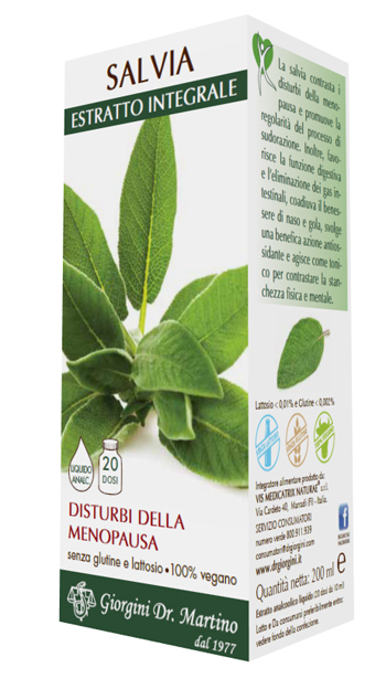 SALVIA ESTRATTO INTEGRALE 200 ML - Pharmaleader