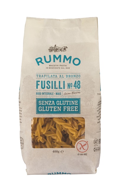 RUMMO FUSILLI N48 DI RISO INTEGRALE E MAIS 400 G - Pharmaleader