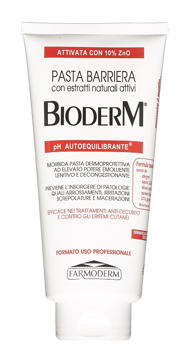 BIODERM PASTA BARRIERA TRASPIRANTE PH AUTOEQUILIBRANTE CON 10% ZINCO 300 ML - Pharmaleader