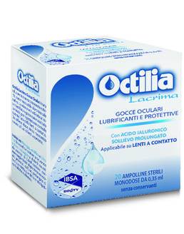 OCTILIA LACRIMA SOLLIEVO PROLUNGATO 20 FLACONCINI MONODOSE 0,35 ML - Pharmaleader