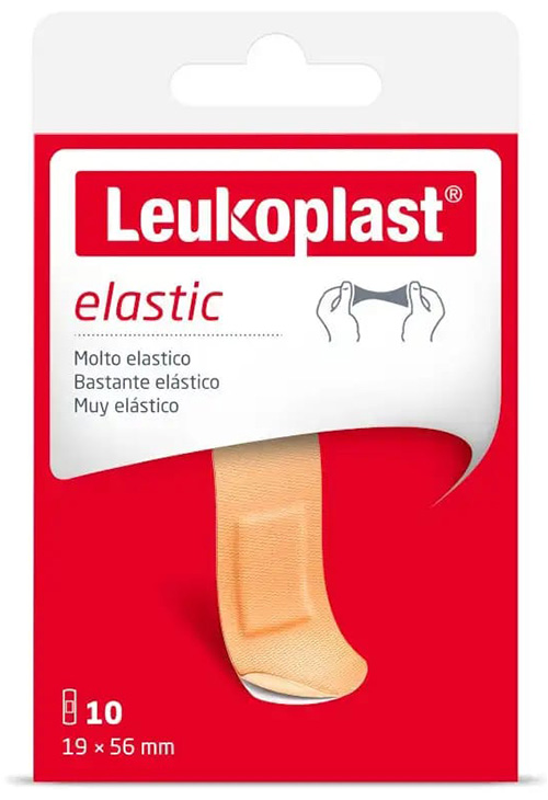 LEUKOPLAST ELASTIC 56X19 10 PEZZI - Pharmaleader