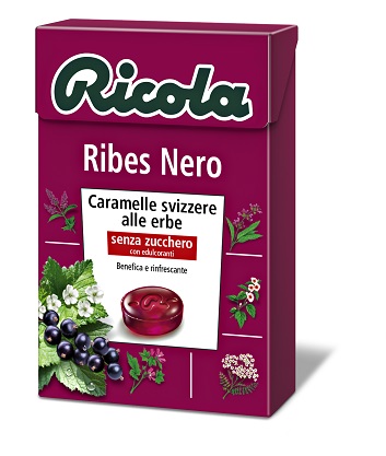RICOLA RIBES NERO SENZA ZUCCHERO 50 G - Pharmaleader