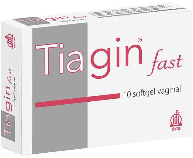 TIAGIN FAST 10 CAPSULE VAGINALI SOFTGEL - Pharmaleader