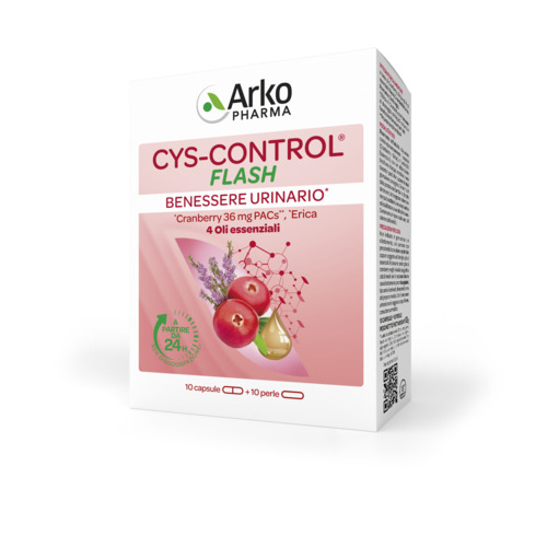 CYS-CONTROL FLASH 20 CAPSULE - Pharmaleader