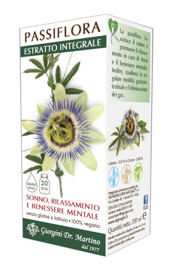 PASSIFLORA ESTRATTO INTEGRALE 200 ML - Pharmaleader