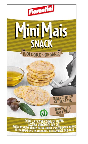 BIO MINI SNACK GALLETTE DI MAIS ALL'OLIO EXTRAVERGINE D'OLIVA 50 G - Pharmaleader