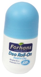 FORHANS COSMETIC ROLL-ON INVISIBLE DRY 50 ML - Pharmaleader