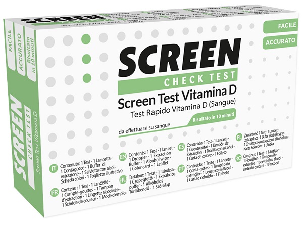 SCREEN TEST RAPIDO 25-IDROSSIVITAMINA D PUNGIDITO 1 PEZZO - Pharmaleader