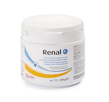 RENAL N MANGIME COMPLEMENTARE PER CANI E GATTI BARATTOLO 240 G - Pharmaleader