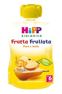 HIPP BIO FRUTTA FRULLATA PERA MELA 90 G - Pharmaleader