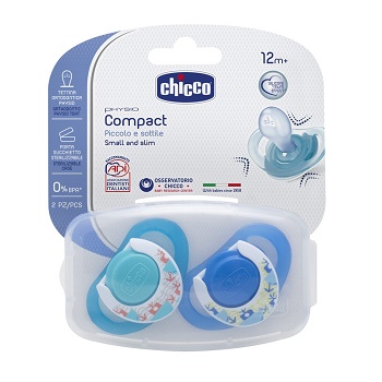 CHICCO SUCCHIETTO COMPACT BOY S 16-36 MESI 2 PEZZI - Pharmaleader