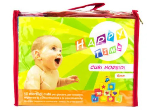 FIOCCHI DI RISO HAPPY TIME CUBI MORBIDI 6M+ - Pharmaleader