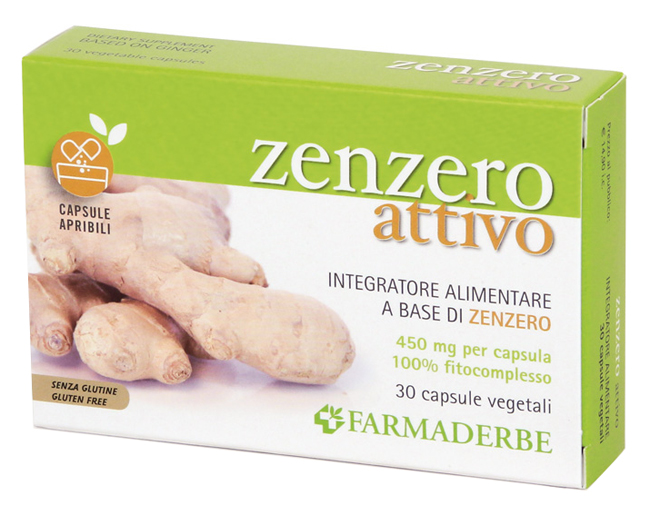 ZENZERO ATTIVO 30 CAPSULE VEGETALI - Pharmaleader