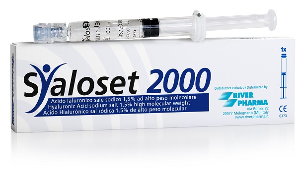 SIRINGA INTRA-ARTICOLARE SYALOSET 2000 ACIDO IALURONICO 1,5% 2 ML 1 PEZZO - Pharmaleader