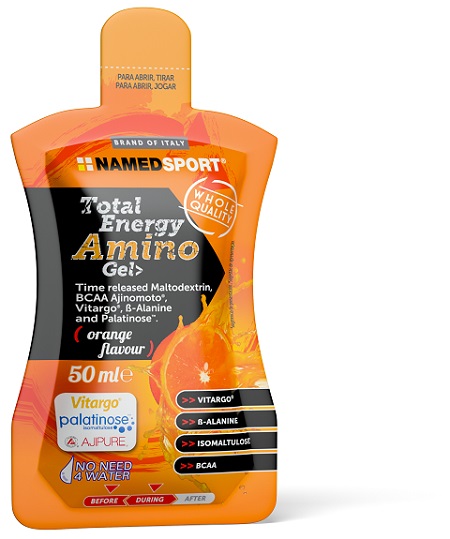 TOTAL ENERGY AMINO GEL ORANGE FLAVOUR 50 ML - Pharmaleader