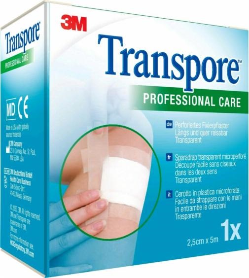 CEROTTO IN ROCCHETTO TRANSPORE IPOALLERGENICO 2,5 X 500 CM RICARICA - Pharmaleader