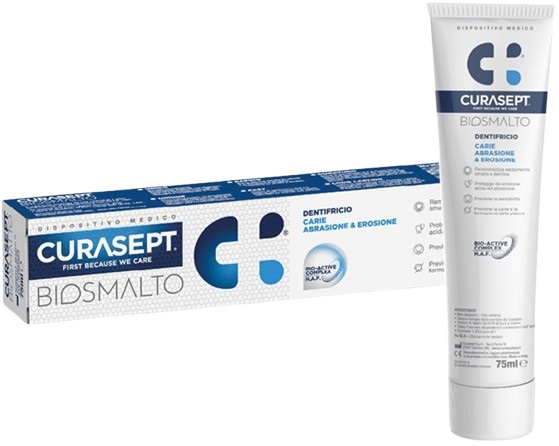 CURASEPT BIOSMALTO CARIE DENTIFRICIO 75 ML - Pharmaleader