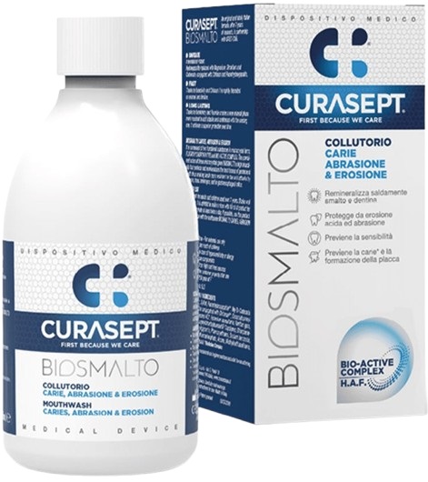 CURASEPT BIOSMALTO COLLUTORIO CARIE ABRASIONE&EROSIONE 300 ML - Pharmaleader