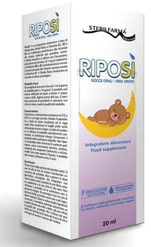 RIPOSI' NOTTE GOCCE ORALI 20 ML - Pharmaleader