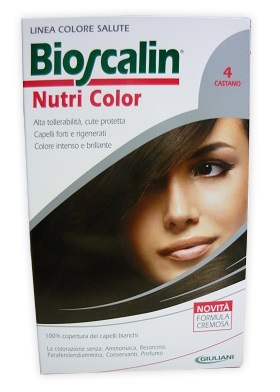 BIOSCALIN NUTRI COLOR 4 CASTANO SINCROB 124 ML - Pharmaleader