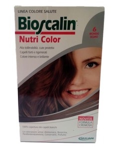 BIOSCALIN NUTRI COLOR 6 BIONDO SCURO SINCROB 124 ML - Pharmaleader