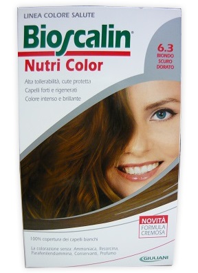 BIOSCALIN NUTRI COLOR 6,3 BIONDO SCURO DORATO SINCROB 124 ML - Pharmaleader