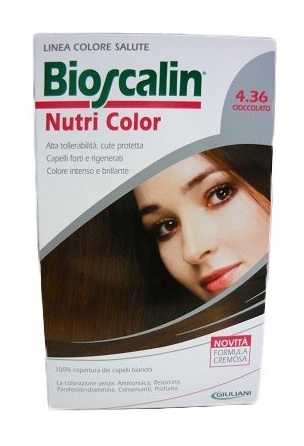BIOSCALIN NUTRI COLOR 4,36 CIOCCOLATO SINCROB 124 ML - Pharmaleader