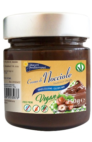 PIACERI MEDITERRANEI CREMA NOCCIOLA 250 G - Pharmaleader