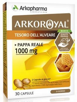 ARKOROYAL PAPPA REALE 1000MG 30 CAPSULE - Pharmaleader