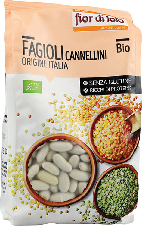 FAGIOLI CANELLINI ITALIA SENZA GLUTINE BIO 400 G - Pharmaleader