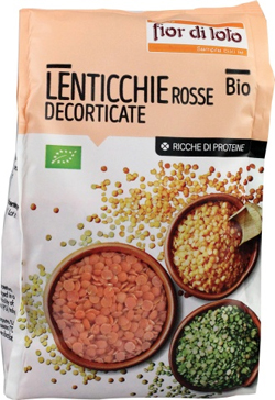 LENTICCHIE PICCOLE ROSSE DECORTICATE BIO 400 G - Pharmaleader