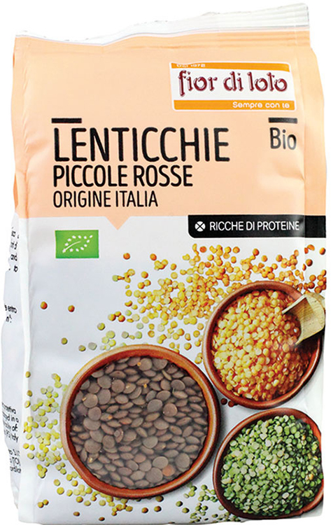 LENTICCHIE PICCOLE ROSSE ITALIA BIO 400 G - Pharmaleader