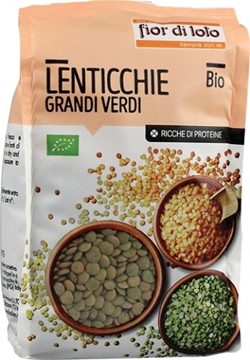 LENTICCHIE VERDI BIO 400 G - Pharmaleader