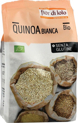 FIOR DI LOTO QUINOA BIANCA SENZA GLUTINE BIO 400 G - Pharmaleader