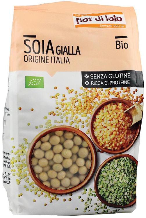FIOR DI LOTO SOIA GIALLA ITALIA SENZA GLUTINE BIO 400 G - Pharmaleader