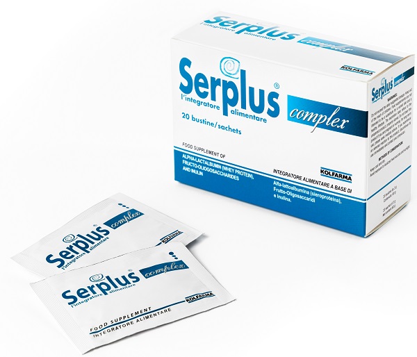SERPLUS COMPLEX 20 BUSTINE DA 3 G CON STEVIA - Pharmaleader